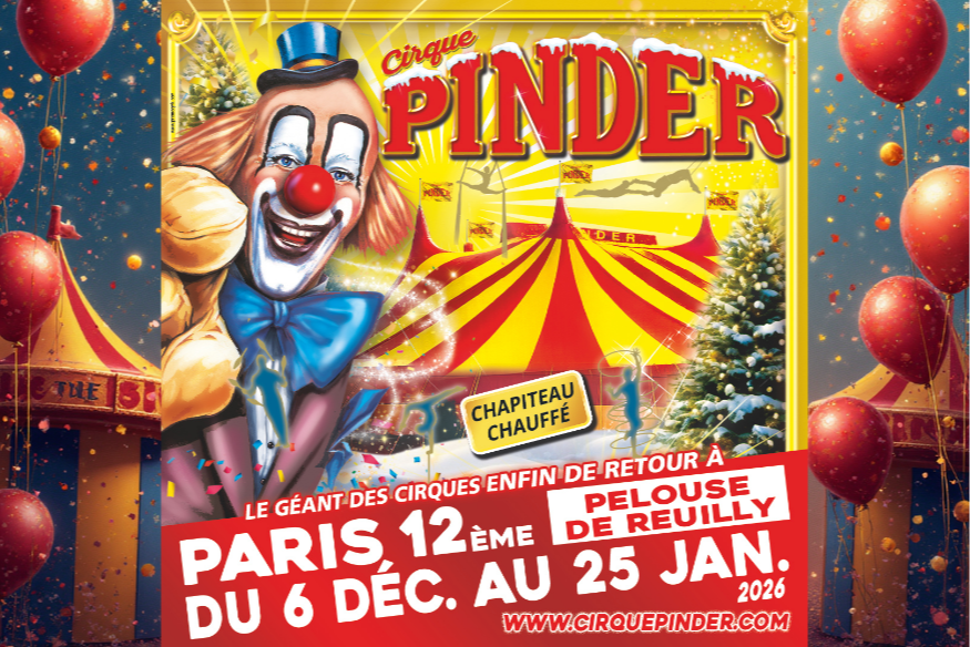 GAGNE TES PLACES POUR LE CIRQUE PINDER